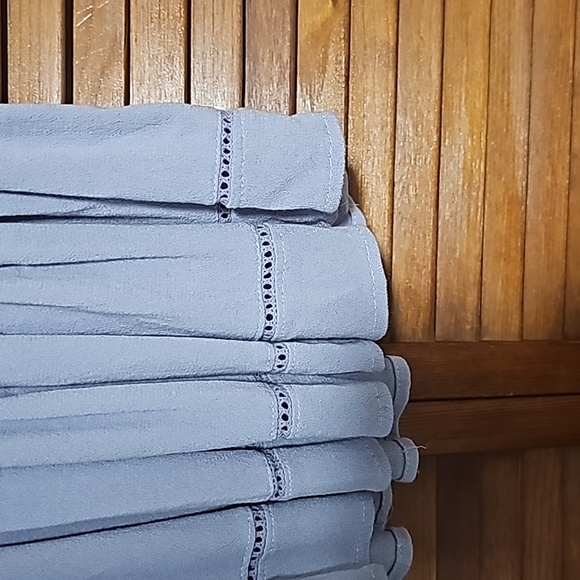 Off-the-Shoulder Periwinkle Summer Dress - Picture 5 of 9